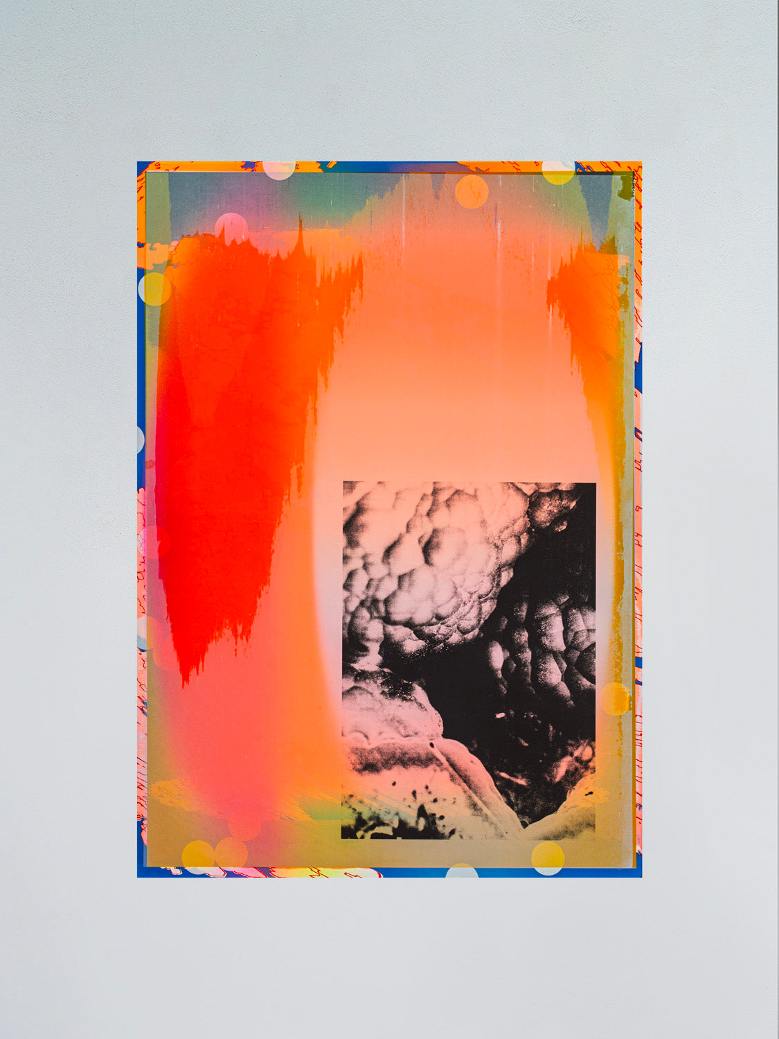 Prysm Edition, Monotype LXV, hand-pulled monotype screen print, 50 x 70 cm