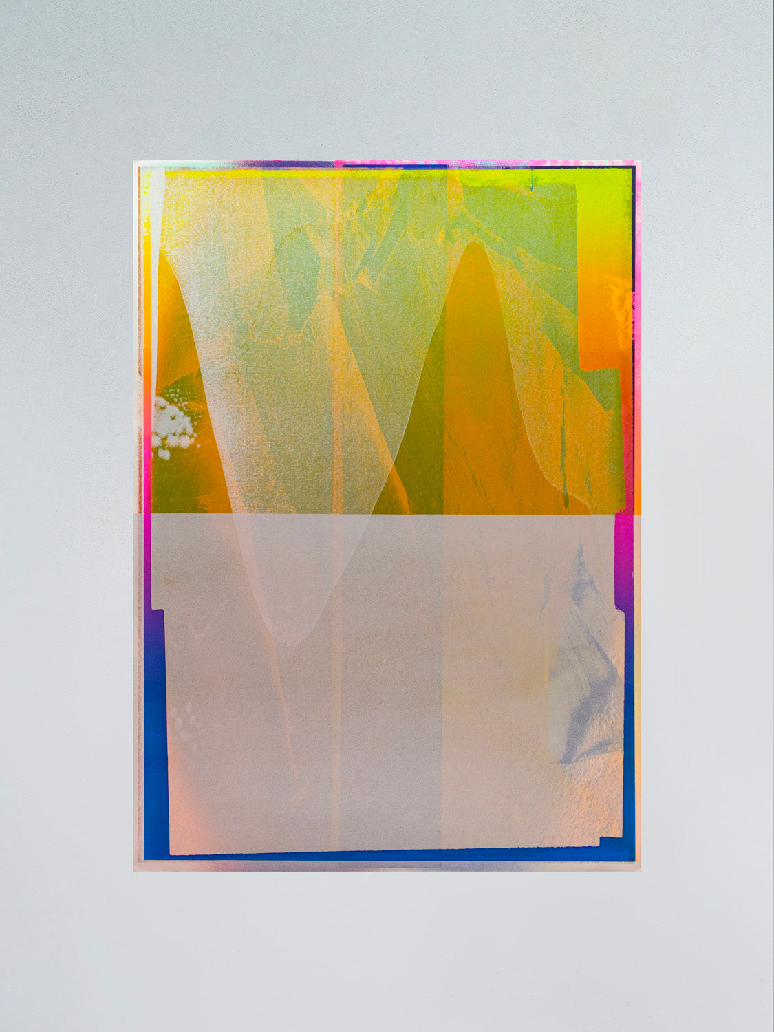 Prysm Edition, Monotype LXVI, hand-pulled monotype screen print, 50 x 70 cm