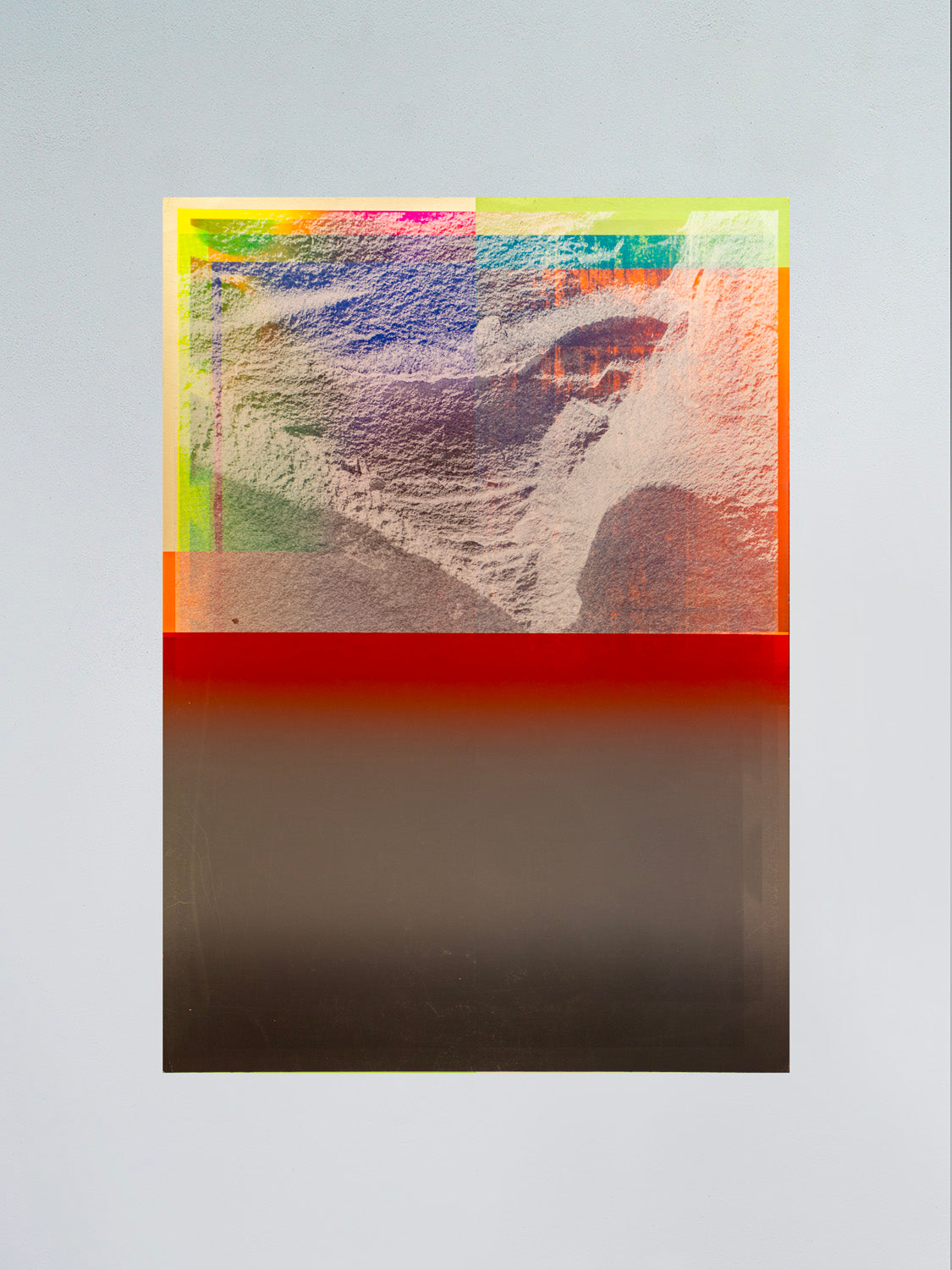 Prysm Edition, Monotype LXXI, hand-pulled monotype screen print, 50 x 70 cm