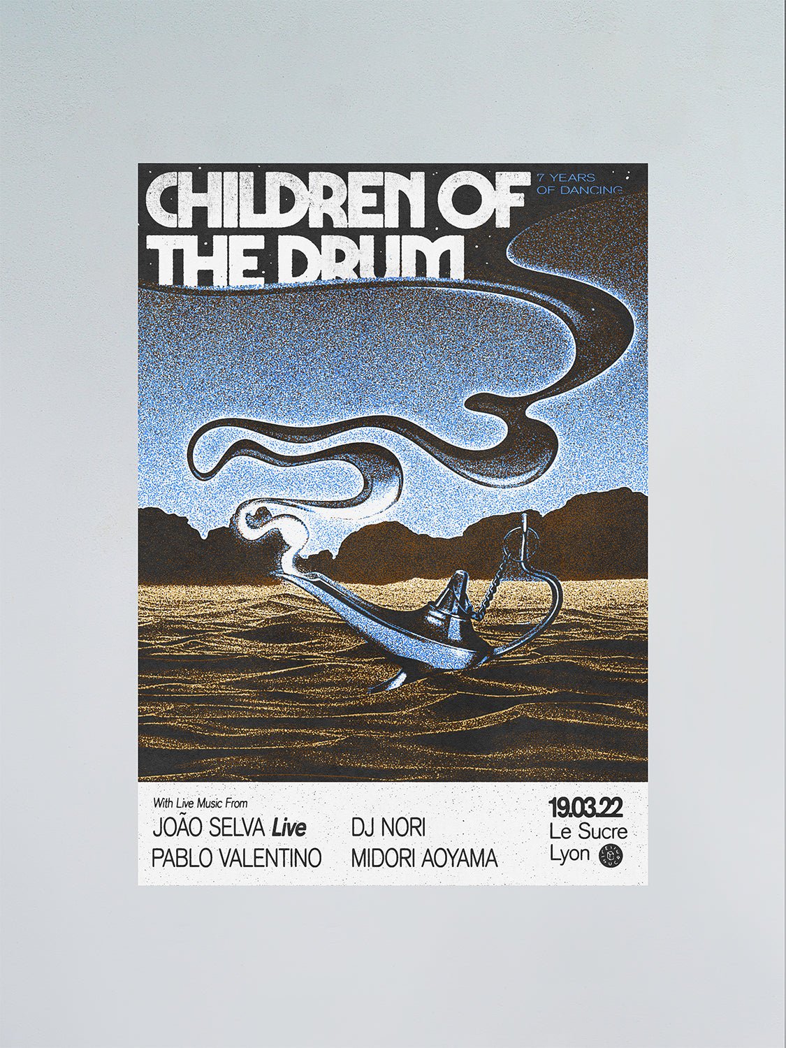 Children of The Drum - Pointless Illustration - FORGET ABOUT WHITE WALLS