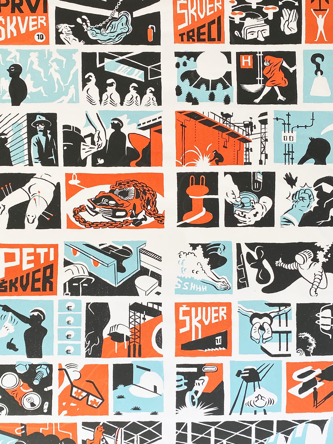 Igor Hofbauer - Comic - Matrijarsija - FORGET ABOUT WHITE WALLS