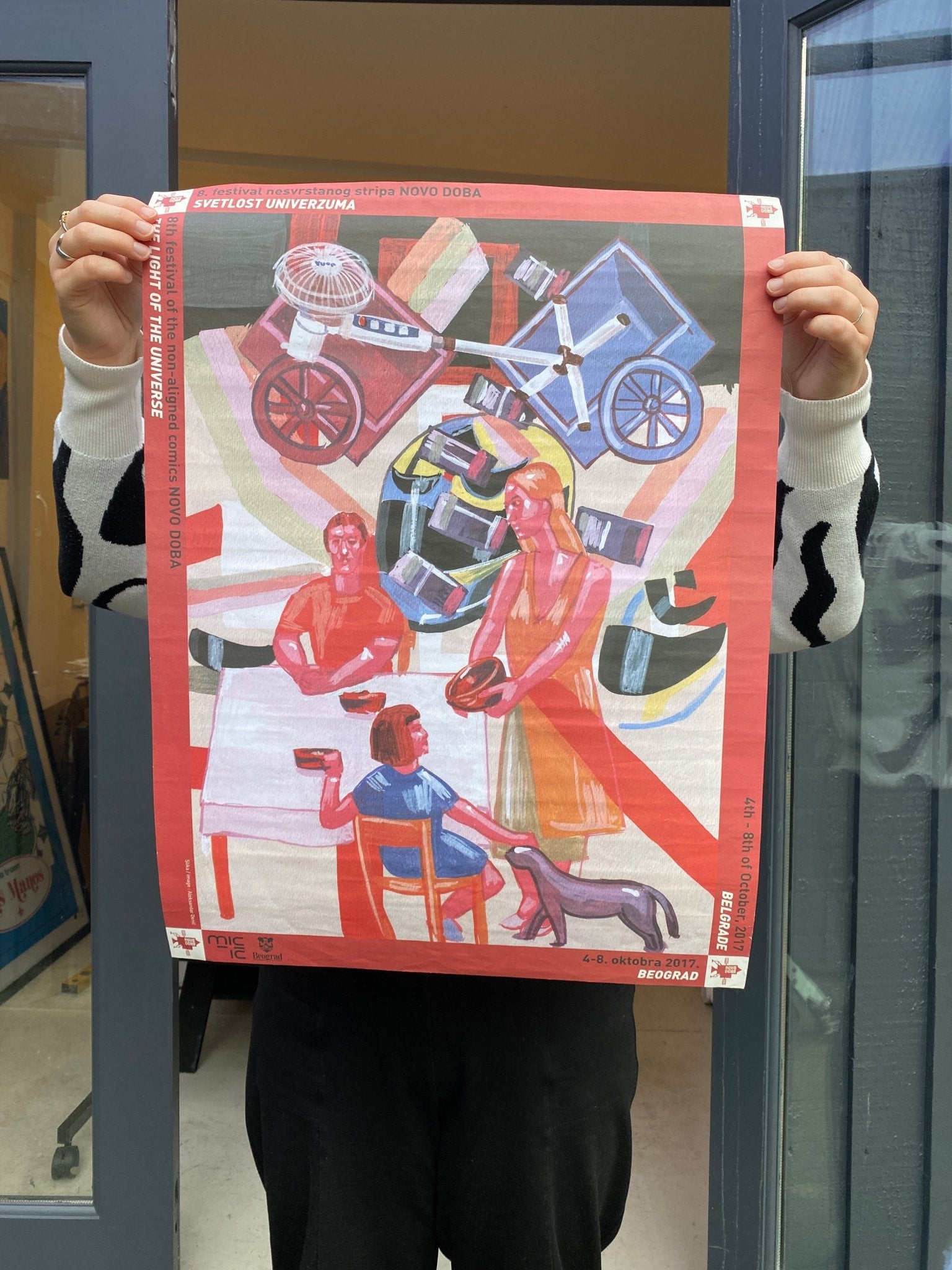 Exhibition Poster - Matrijarsija - FORGET ABOUT WHITE WALLS
