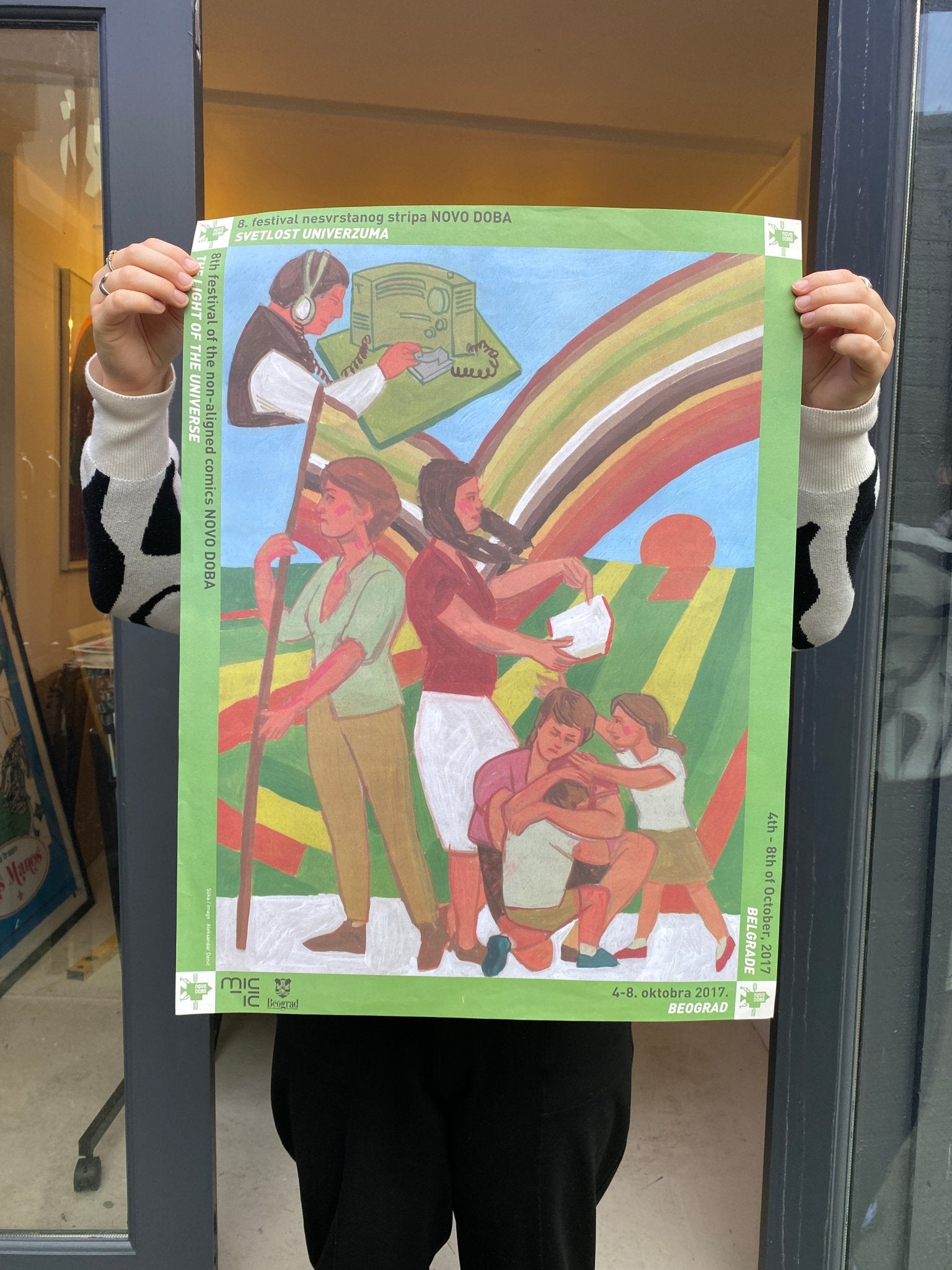 Exhibition Poster - Matrijarsija - FORGET ABOUT WHITE WALLS
